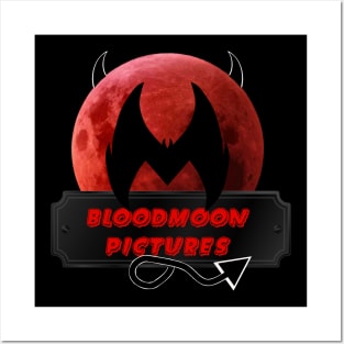 Bloodmoon Pictures Logo Posters and Art